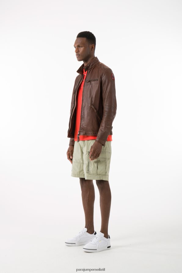 Parajumpers גברים עור ג'סטין הַלבָּשָׁה דִמיוֹנִי R042V0106
