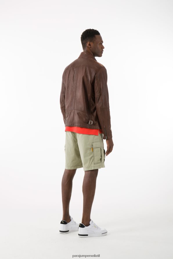 Parajumpers גברים עור ג'סטין הַלבָּשָׁה דִמיוֹנִי R042V0106