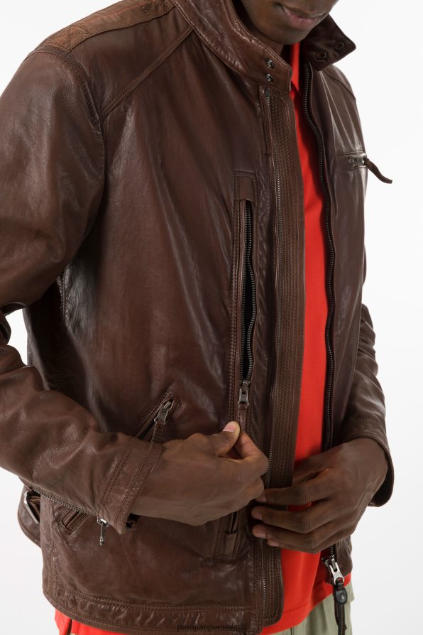 Parajumpers גברים עור ג'סטין הַלבָּשָׁה דִמיוֹנִי R042V0106