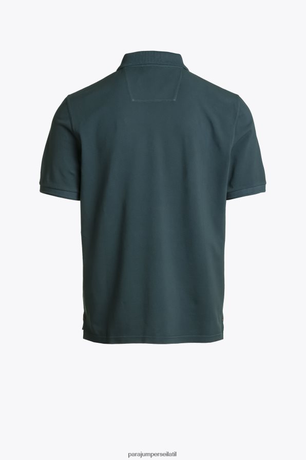 Parajumpers גברים טלאי פולו הַלבָּשָׁה עמוק האטלנטי R042V0107