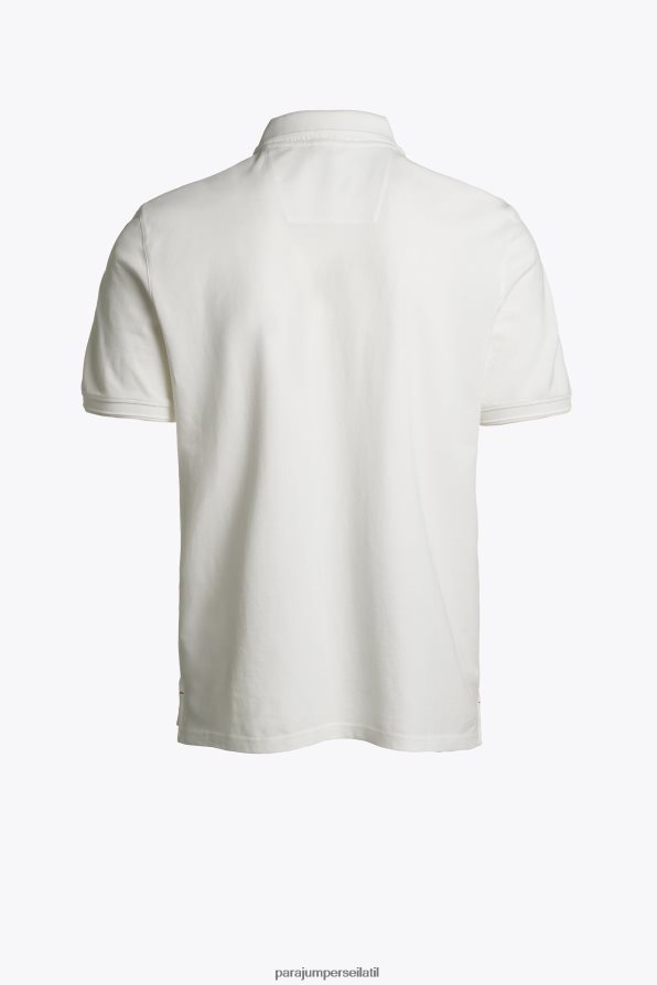 Parajumpers גברים פולו חלל הַלבָּשָׁה צבע קרם R042V0109