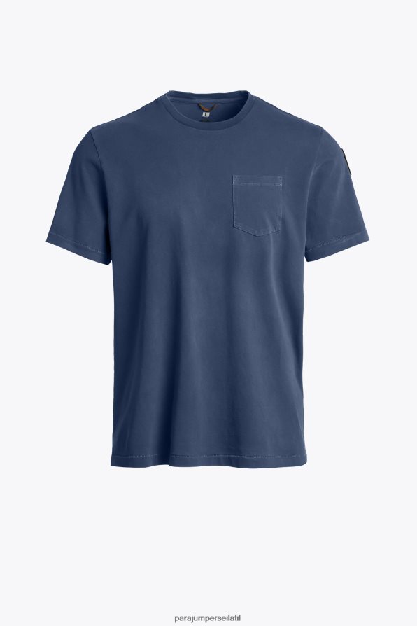 Parajumpers גברים טי בסיסי הַלבָּשָׁה כחול אחוזה R042V0110
