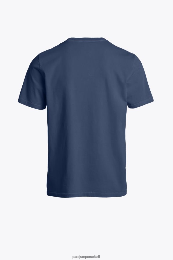 Parajumpers גברים טי תיקון הַלבָּשָׁה כחול אחוזה R042V0113