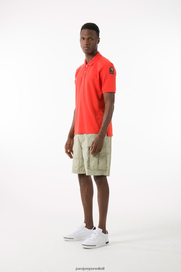 Parajumpers גברים פולו בסיסי הַלבָּשָׁה גזר R042V0119