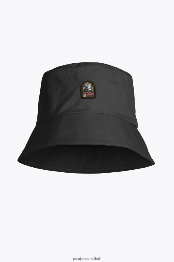Parajumpers גברים כובע דלי אבזר שָׁחוֹר R042V0130