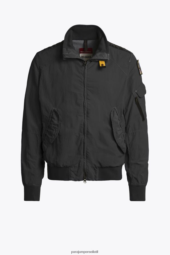 Parajumpers גברים האש נטענה מחדש הַלבָּשָׁה שָׁחוֹר R042V0133