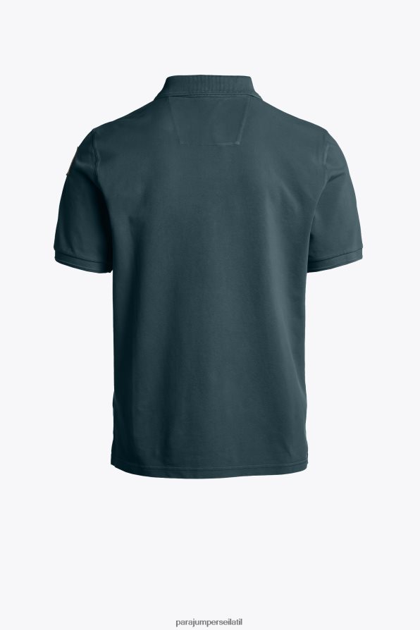 Parajumpers גברים פולו בסיסי הַלבָּשָׁה עמוק האטלנטי R042V0145