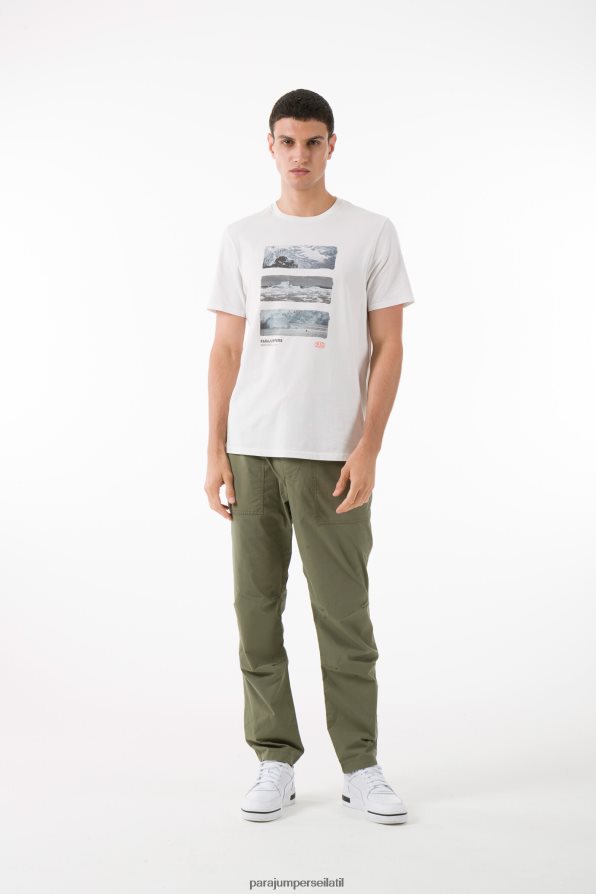 Parajumpers גברים פתית שלג הַלבָּשָׁה צבע קרם R042V0147