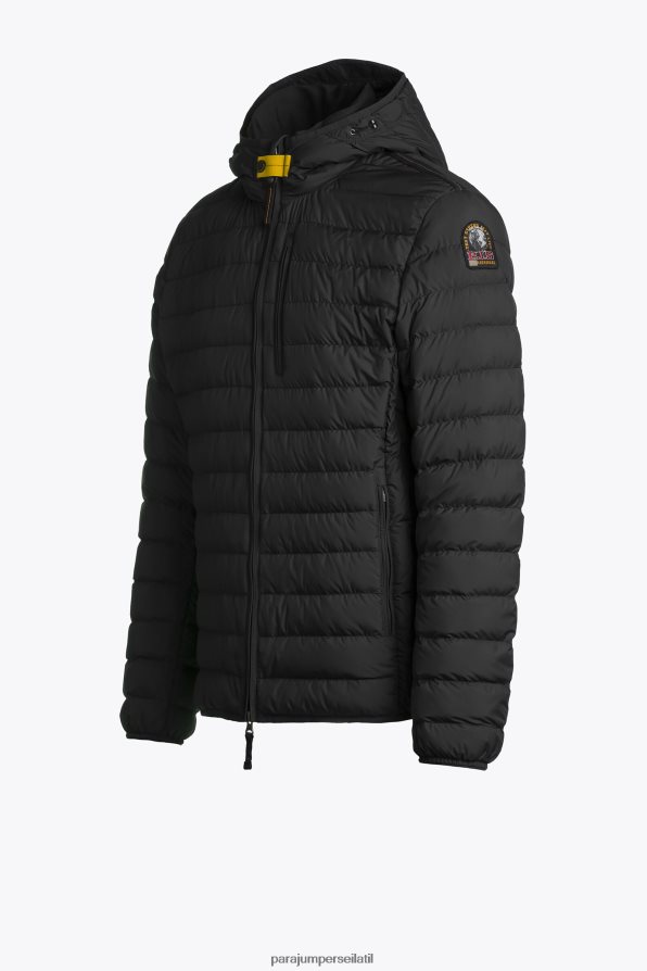 Parajumpers גברים ברגע אחרון הַלבָּשָׁה שָׁחוֹר R042V014