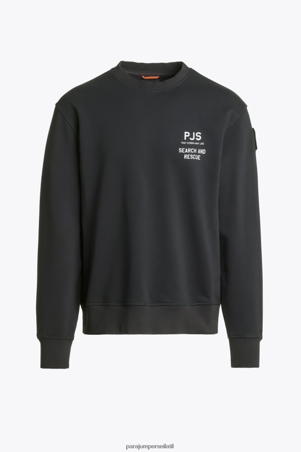 Parajumpers גברים אֵינְסוֹף הַלבָּשָׁה שָׁחוֹר R042V0157