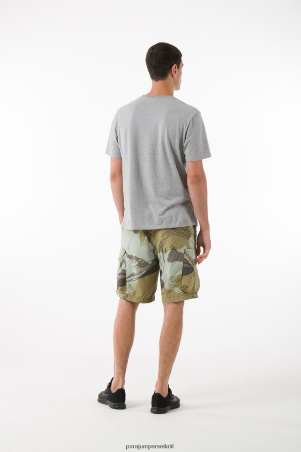 Parajumpers גברים טי אייקונית הַלבָּשָׁה שָׁחוֹר R042V015