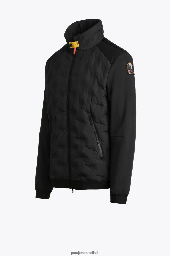 Parajumpers גברים טאגה הַלבָּשָׁה שָׁחוֹר R042V0170