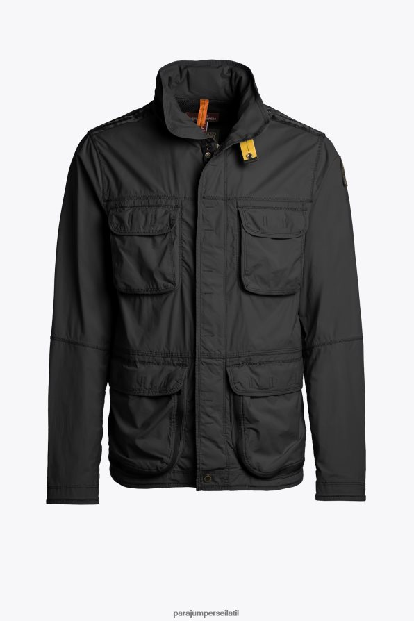 Parajumpers גברים מִדבָּר הַלבָּשָׁה שָׁחוֹר R042V0171