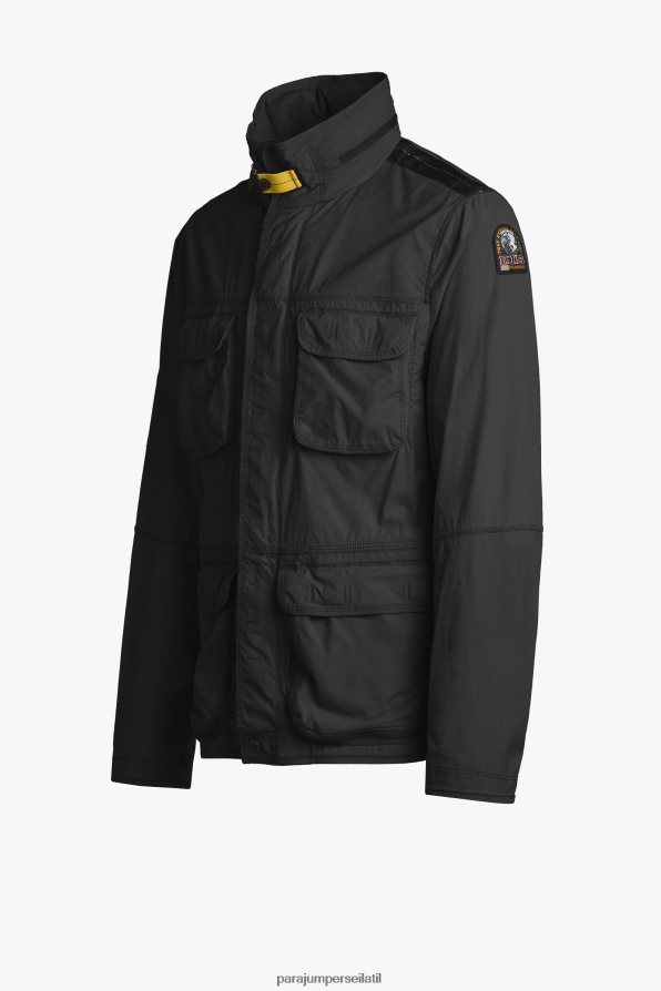 Parajumpers גברים מִדבָּר הַלבָּשָׁה שָׁחוֹר R042V0171