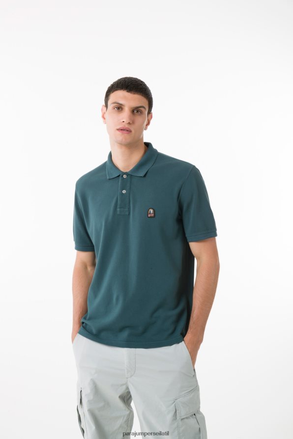 Parajumpers גברים טלאי פולו הַלבָּשָׁה צבע קרם R042V0187