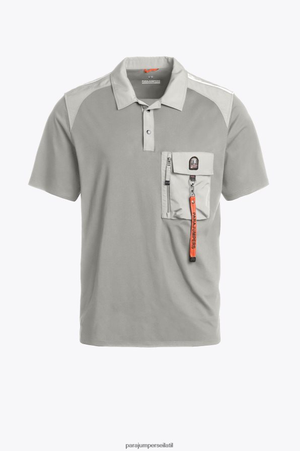 Parajumpers גברים פולו הצלה הַלבָּשָׁה ערפל לונדון R042V0195