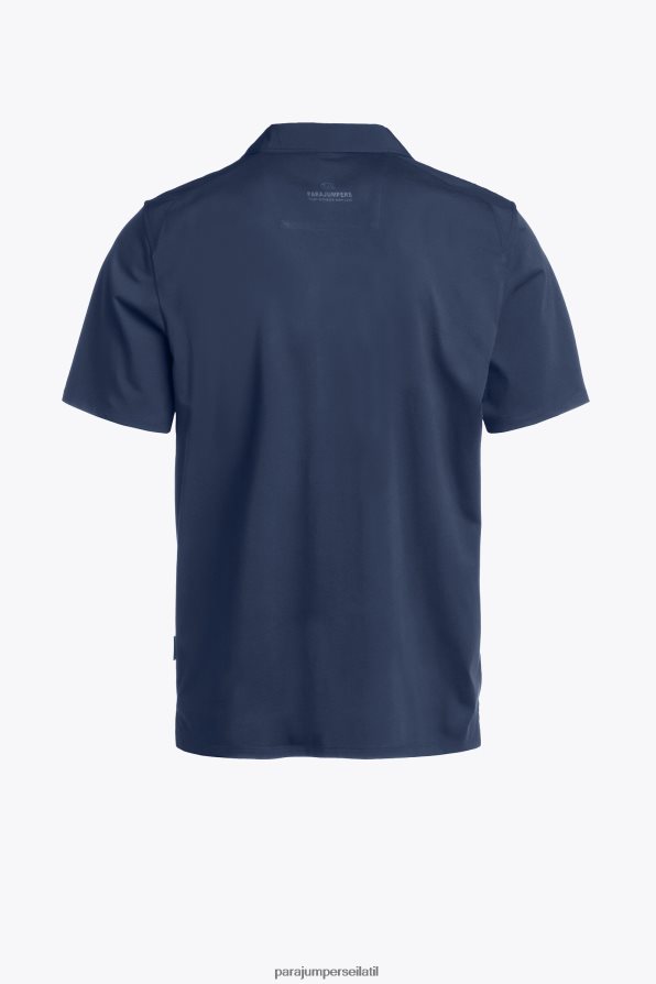 Parajumpers גברים פולו הצלה הַלבָּשָׁה כחול אחוזה R042V0201