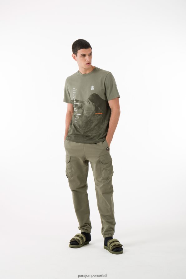 Parajumpers גברים אֶבֶן גִיר הַלבָּשָׁה קַקטוּס R042V0202