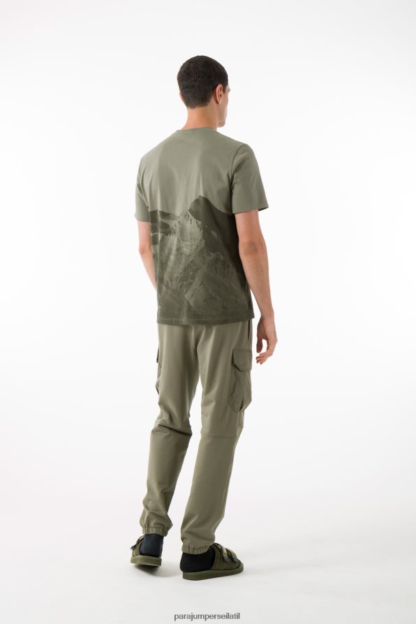 Parajumpers גברים אֶבֶן גִיר הַלבָּשָׁה קַקטוּס R042V0202