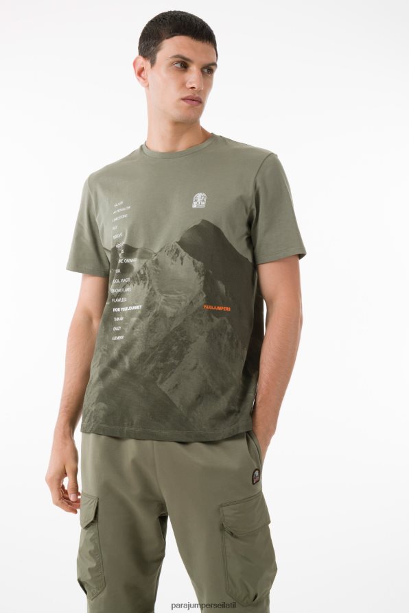 Parajumpers גברים אֶבֶן גִיר הַלבָּשָׁה ערפל לונדון R042V0206