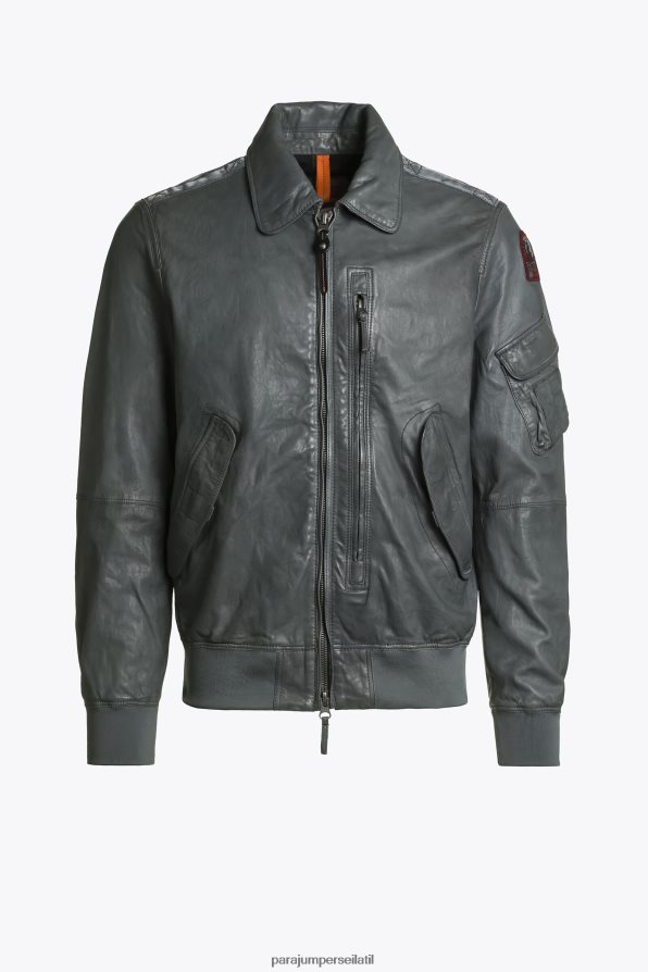 Parajumpers גברים עור בריגדיר הַלבָּשָׁה גובלין כחול R042V0217