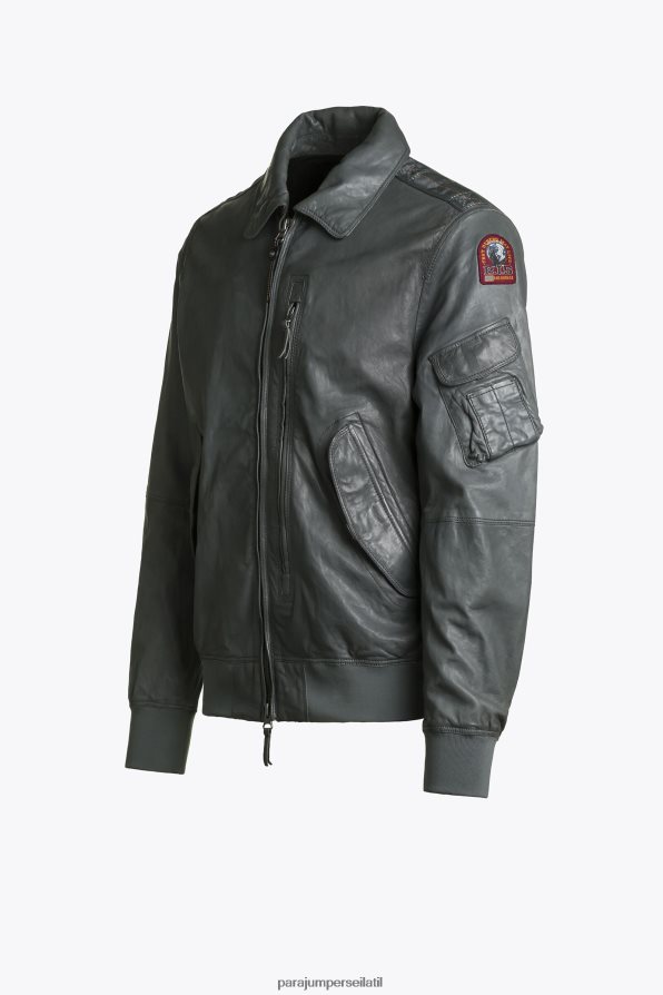 Parajumpers גברים עור בריגדיר הַלבָּשָׁה גובלין כחול R042V0217