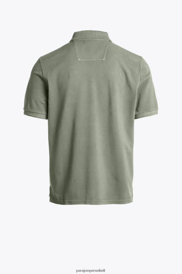 Parajumpers גברים טלאי פולו הַלבָּשָׁה סביבה ירוקה R042V0226
