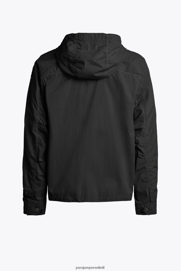 Parajumpers גברים נייג'ל הַלבָּשָׁה שָׁחוֹר R042V0230