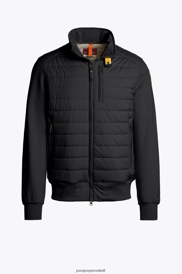 Parajumpers גברים אליוט הַלבָּשָׁה שָׁחוֹר R042V024