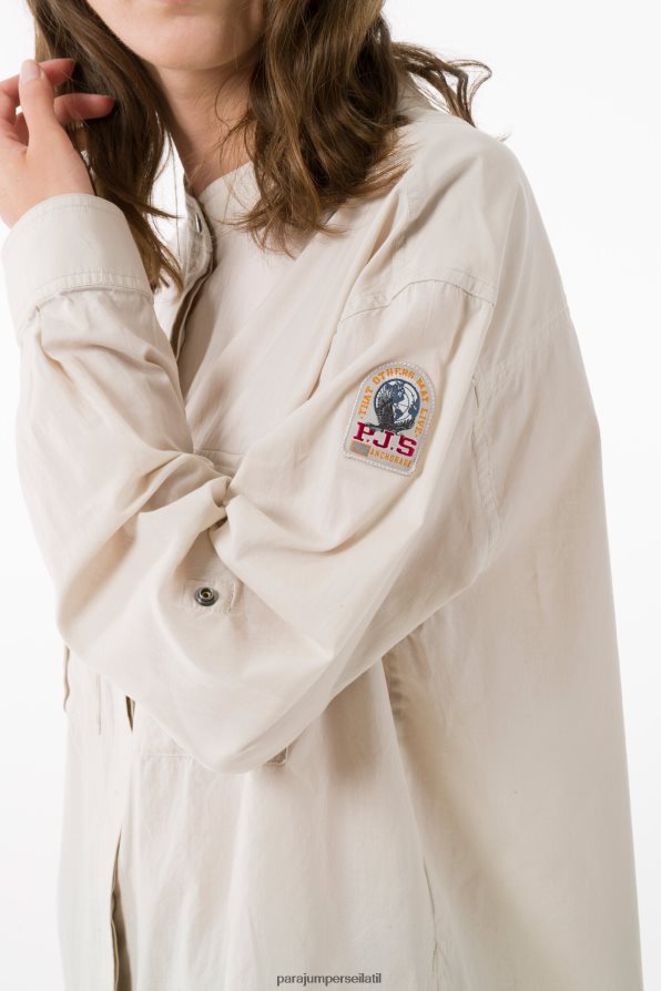 Parajumpers נשים נווה הַלבָּשָׁה לִבנֶה R042V0257