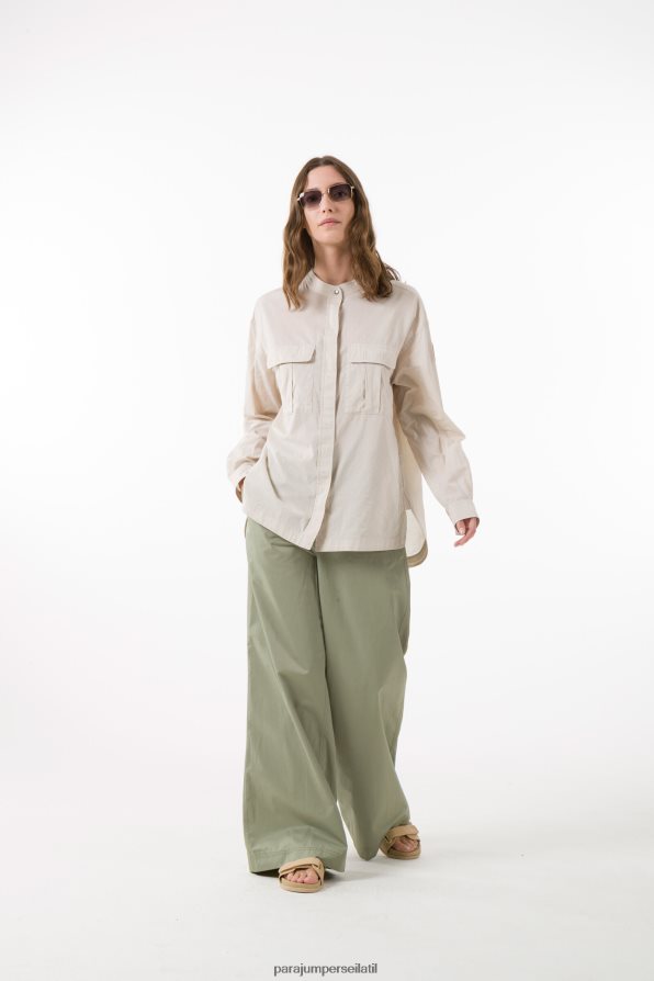 Parajumpers נשים נווה הַלבָּשָׁה לִבנֶה R042V0257