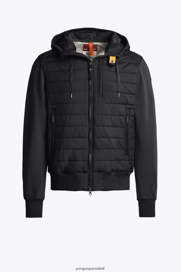 Parajumpers גברים שנהב הַלבָּשָׁה שָׁחוֹר R042V028