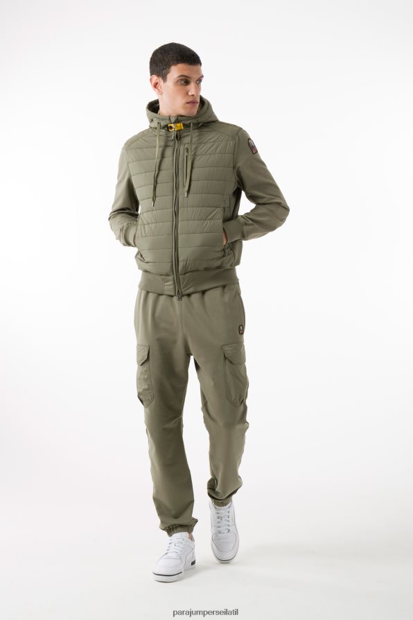 Parajumpers גברים שנהב הַלבָּשָׁה שָׁחוֹר R042V028