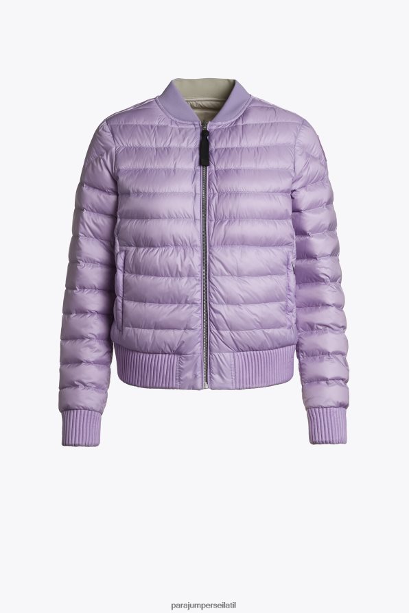 Parajumpers נשים ליילה הפוך הַלבָּשָׁה סגול טכנו - ליבנה R042V0312