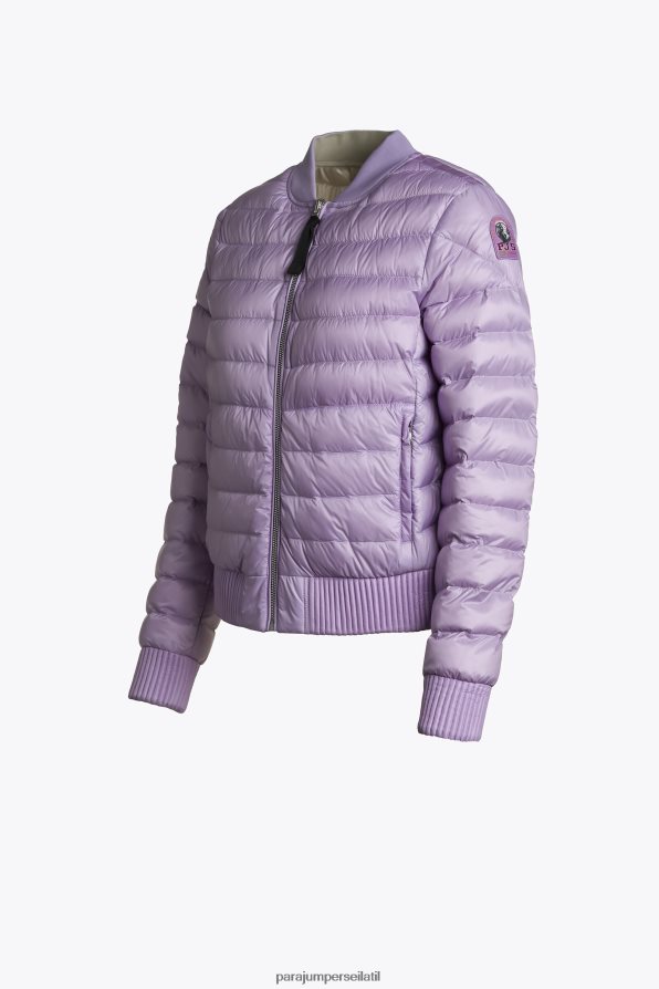 Parajumpers נשים ליילה הפוך הַלבָּשָׁה סגול טכנו - ליבנה R042V0312