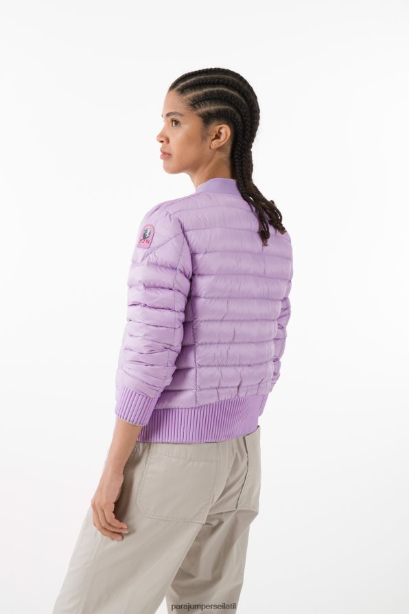 Parajumpers נשים ליילה הפוך הַלבָּשָׁה סגול טכנו - ליבנה R042V0312