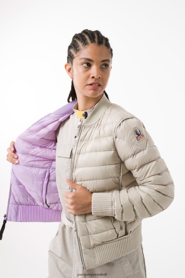 Parajumpers נשים ליילה הפוך הַלבָּשָׁה סגול טכנו - ליבנה R042V0312