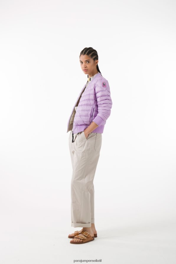 Parajumpers נשים ליילה הפוך הַלבָּשָׁה סגול טכנו - ליבנה R042V0312