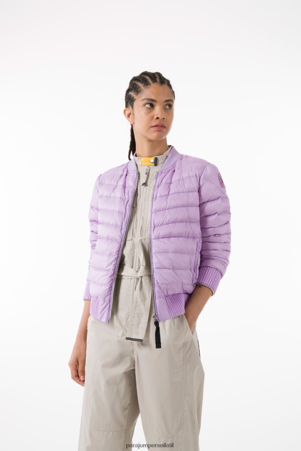 Parajumpers נשים ליילה הפוך הַלבָּשָׁה סגול טכנו - ליבנה R042V0312