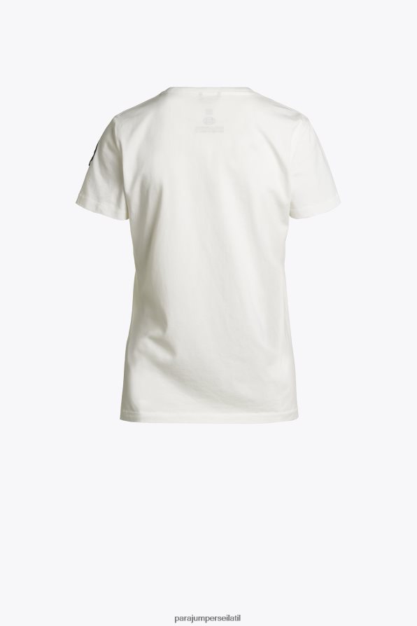 Parajumpers נשים טי בסיסי הַלבָּשָׁה צבע קרם R042V0338