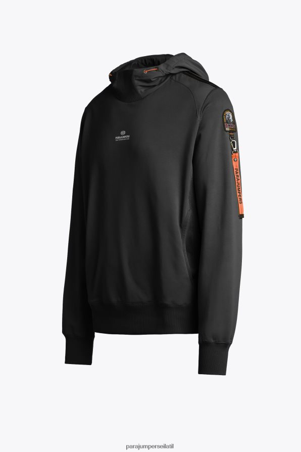 Parajumpers גברים אלקטרה הַלבָּשָׁה שָׁחוֹר R042V035