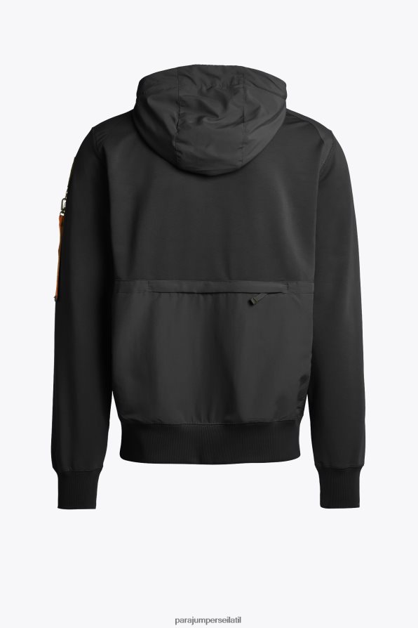 Parajumpers גברים אלקטרה הַלבָּשָׁה שָׁחוֹר R042V035