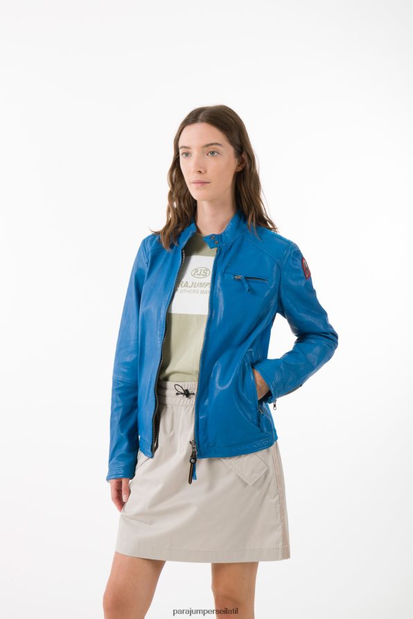Parajumpers נשים עור ג'ולין הַלבָּשָׁה כחול עפרון R042V0364