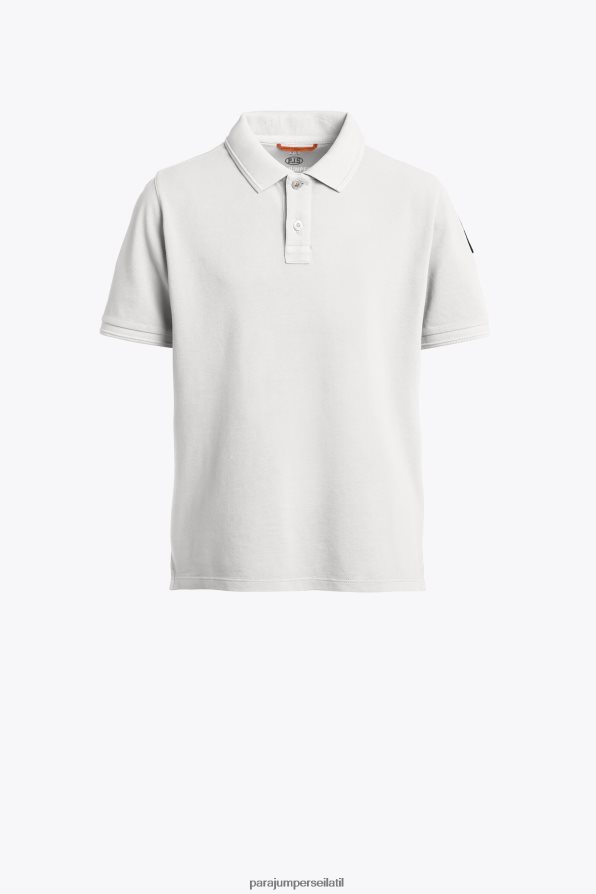 Parajumpers בנים פולו בסיסי הַלבָּשָׁה צבע קרם R042V0373