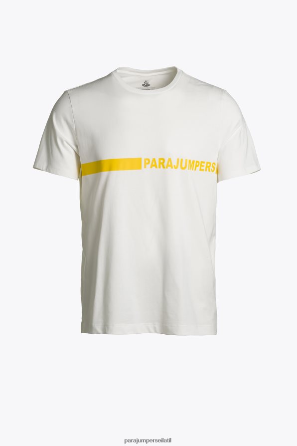 Parajumpers גברים חלל טי הַלבָּשָׁה צבע קרם R042V041