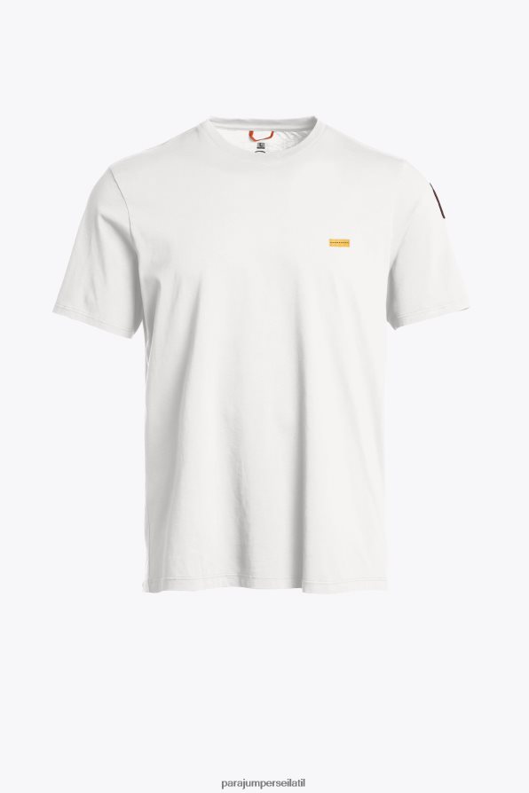 Parajumpers גברים טי אייקונית הַלבָּשָׁה צבע קרם R042V046