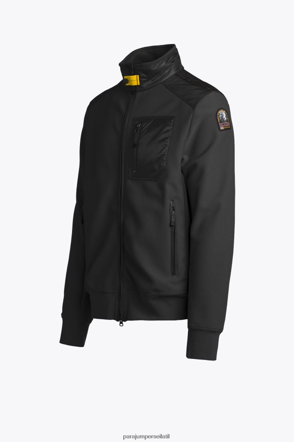 Parajumpers גברים לונדון הַלבָּשָׁה שָׁחוֹר R042V047