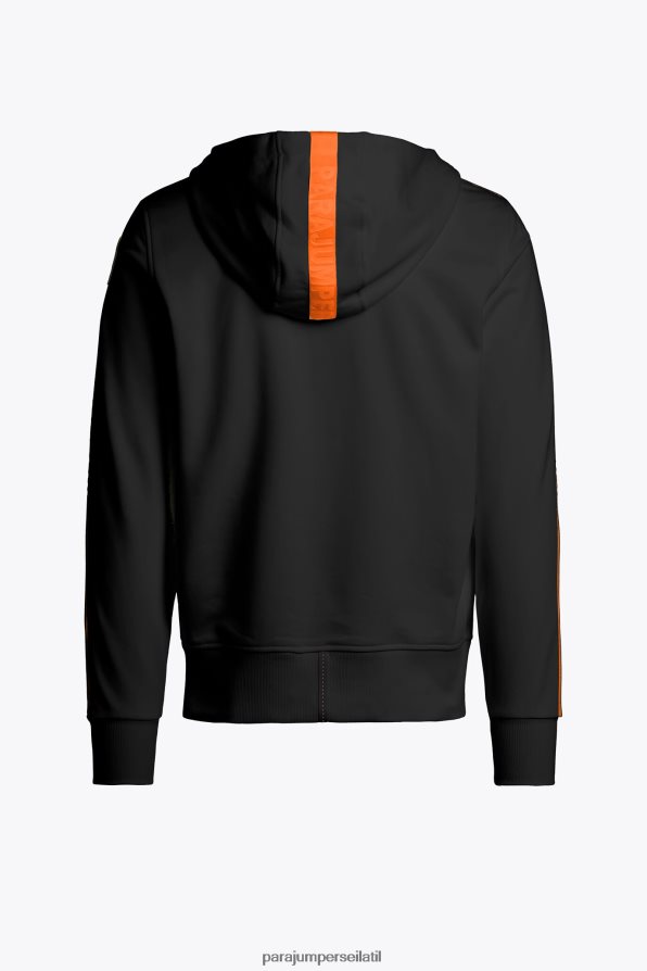 Parajumpers גברים אלדרין הַלבָּשָׁה שָׁחוֹר R042V056