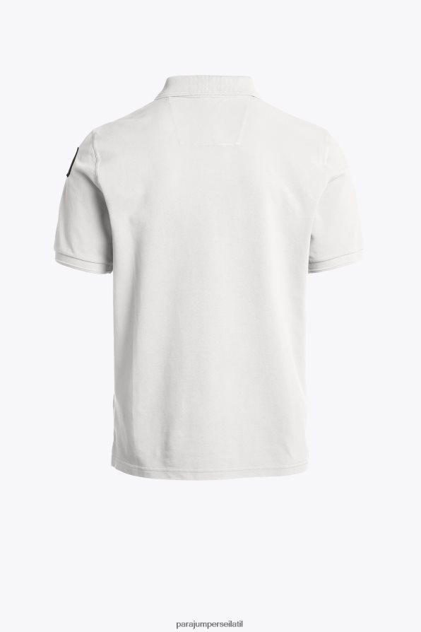 Parajumpers גברים פולו בסיסי הַלבָּשָׁה צבע קרם R042V065