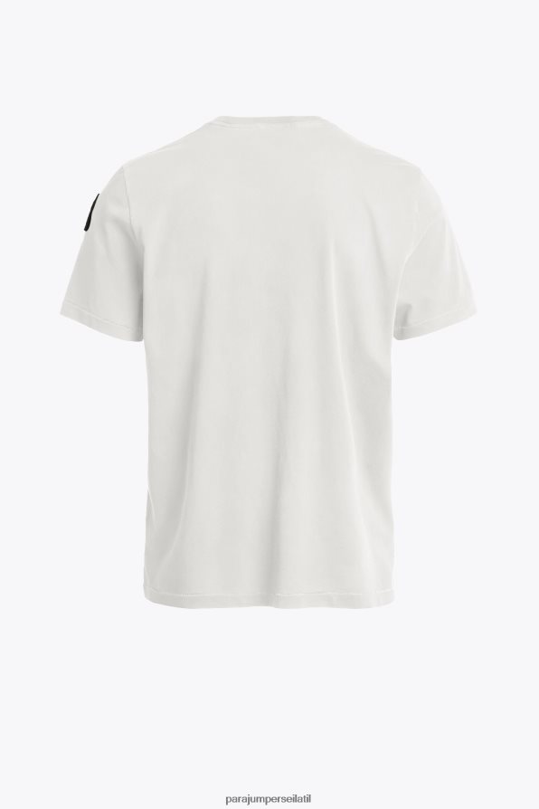 Parajumpers גברים טי בסיסי הַלבָּשָׁה צבע קרם R042V071